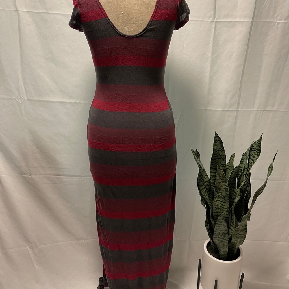 Low back maxi dress